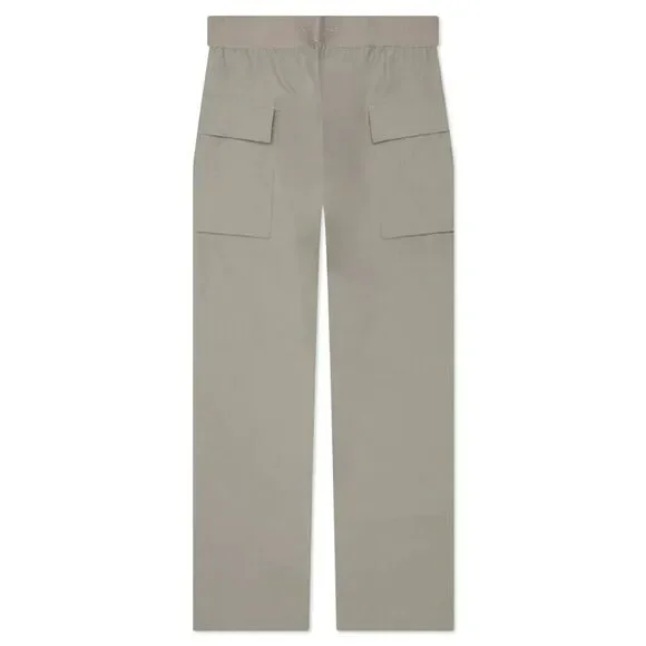 New Essentials Fear Of God Women’s Cargo Pants Size Medium in Oak - Picture 4 of 8